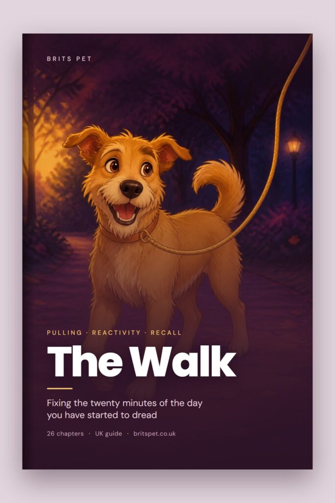 The Walk: an illustrated UK guide to dog pulling on lead, reactivity and recall